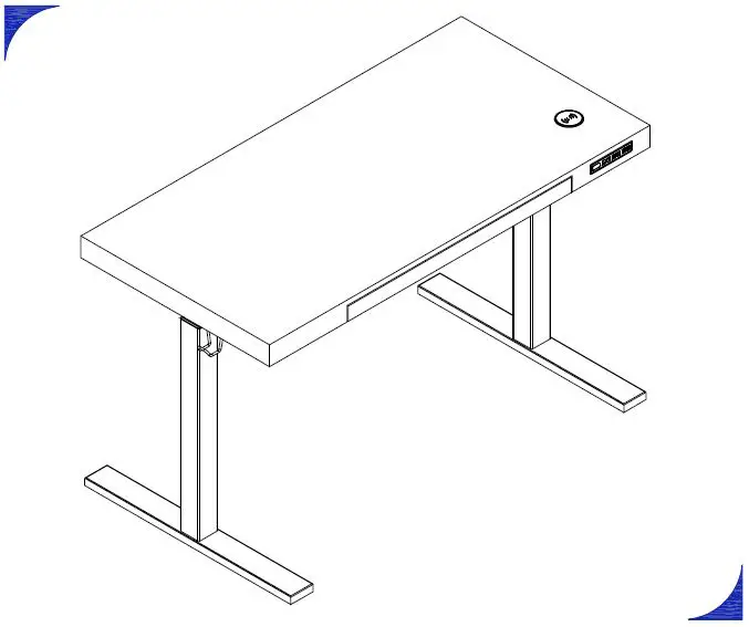 Kowo K305-11-12 Electric Height Adjustable Standing Desk Installation Guide Kowo K305-11-12 Electric Height Adjustable Standing Desk Installation Guide