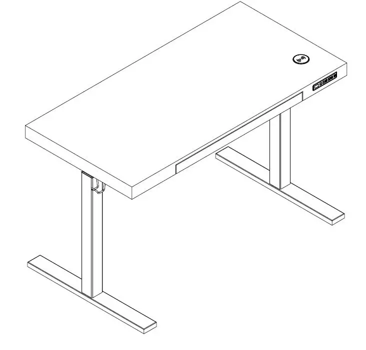 KOWO K305-11-12 Electric Height Adjustable Standing Desk