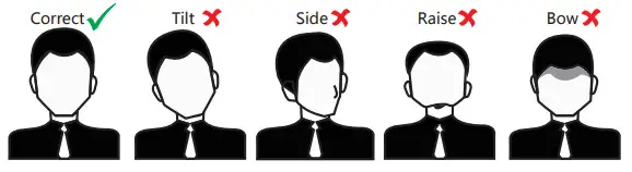 LTS LTK3410MF Face Recognition Terminal - Posture