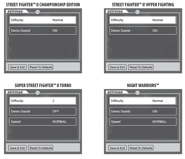 ARCADE1UP SFBB Street Fighter II Big Blue fig 1