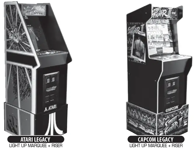 ARCADE1UP SFBB Street Fighter II Big Blue fig 12