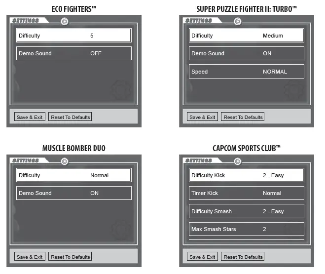 ARCADE1UP SFBB Street Fighter II Big Blue fig 3