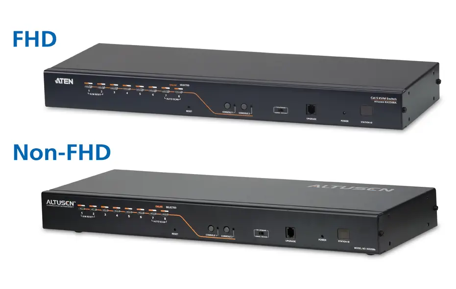 Aten Kh2508a Altusen 2-console 8/16-port Multi-interface Cat 5 Kvm Switch User Guide