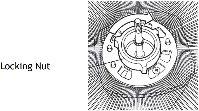 HELLER HWF40P 40cm Wall Fan with Pull Cord - Locking Nut