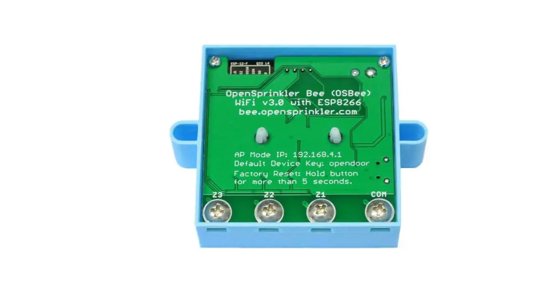 Opensprinkler Osbee Bee Wifi 3.0 Open Source User Manual Opensprinkler Osbee Bee Wifi 3.0 Open Source User Manual