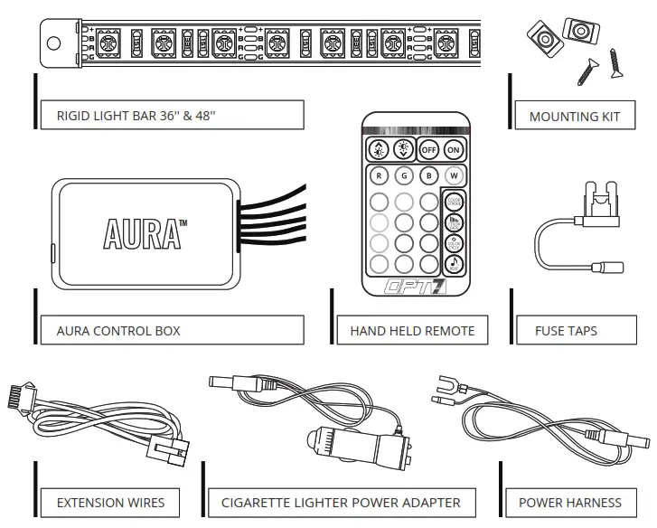 AURA MAIN COMPONENTS - MAIN COMPONENTS