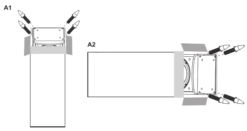 TAGA HARMONY TAGA10018 B 40 V 3 Bookshelf Speaker - SPIKES only