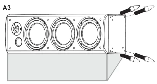 TAGA HARMONY TAGA10018 B 40 V 3 Bookshelf Speaker - speakers