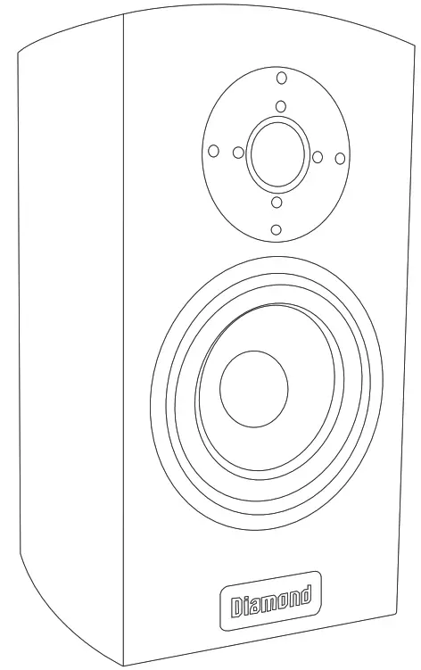 TAGA HARMONY TAGA10018 B 40 V 3 Bookshelf Speaker