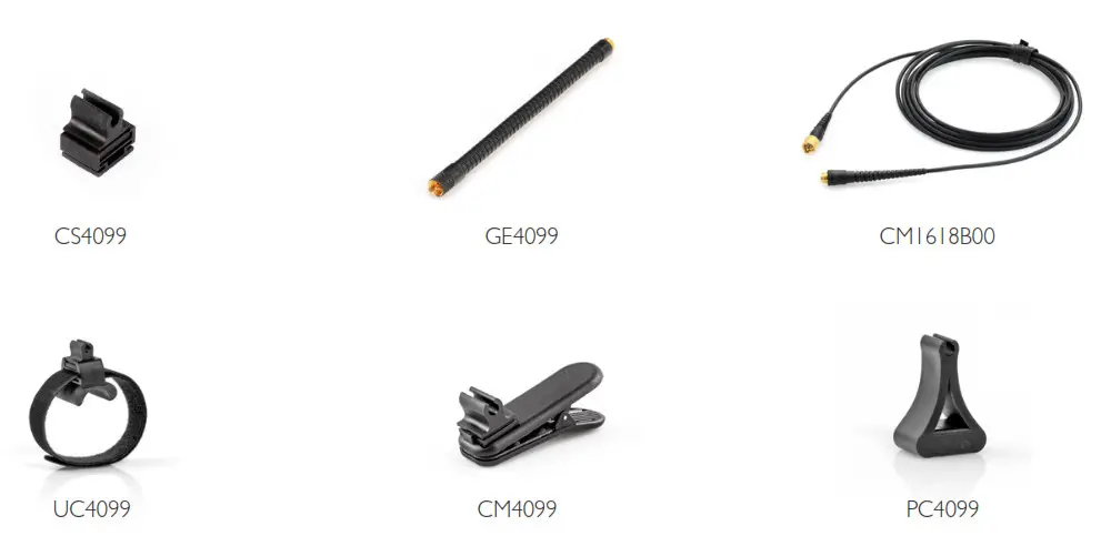 Optional accessories 1