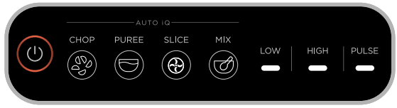 NINJA BL682UK2 Food Processor - button