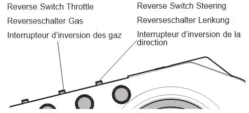 ARRMA Ehicle With Waterproof Electronics - SERVO REVERSING
