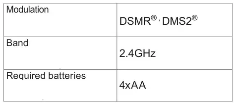 ARRMA Ehicle With Waterproof Electronics - SPECIFICATIONS-Spektrum TM 2.4GHz Transmitter