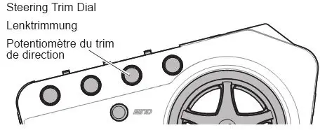 ARRMA Ehicle With Waterproof Electronics - STEERING TRIM