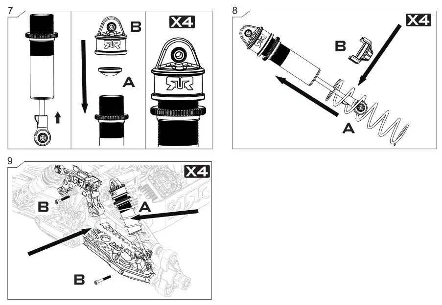 ARRMA Ehicle With Waterproof Electronics - Shock Maintenance 2