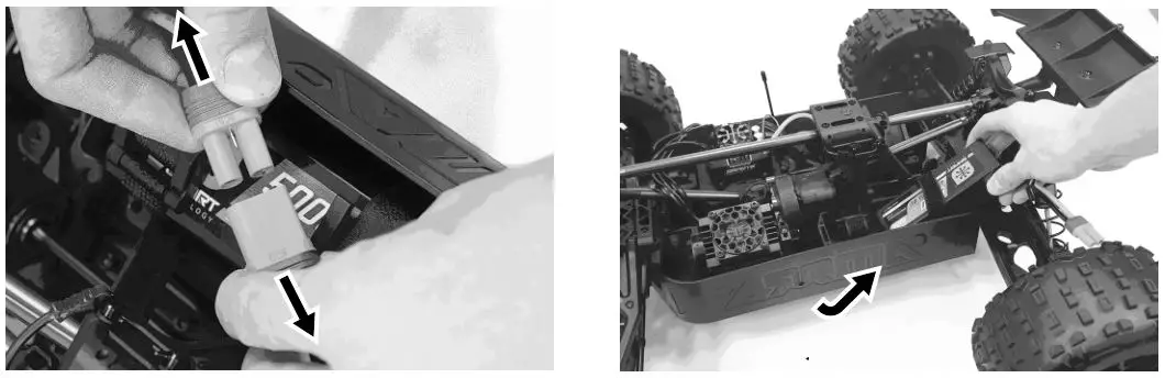 ARRMA Ehicle With Waterproof Electronics - Storage