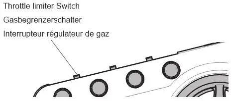 ARRMA Ehicle With Waterproof Electronics - THROTTLE LIMITER