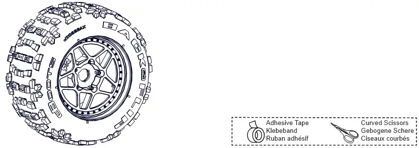 ARRMA Ehicle With Waterproof Electronics - Vent your tires 1
