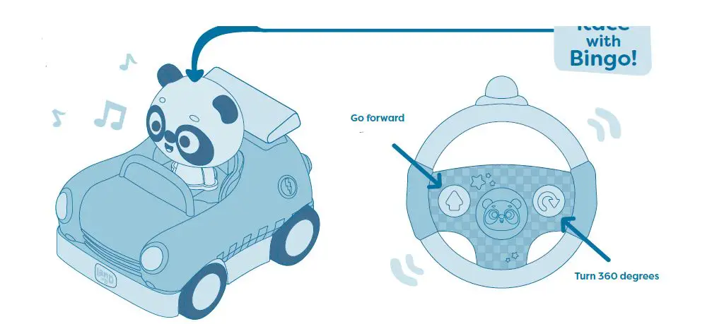 BATTAT LB5006 Riding Racers 1