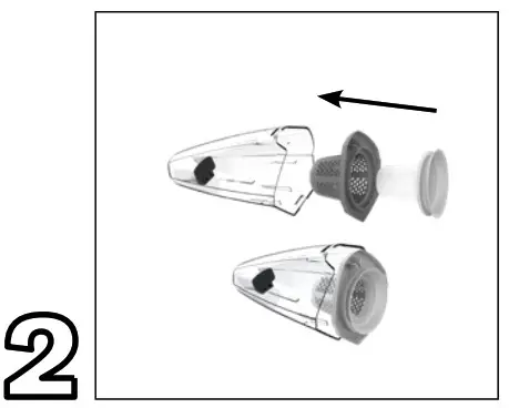 Dirt Devil 3-in-1 Stick Vacuum - FILTER 4