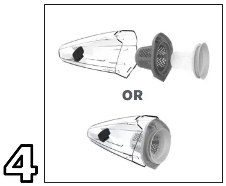 Dirt Devil 3-in-1 Stick Vacuum - REMOVE 3