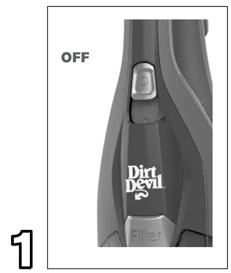 SLIDE THE POWER SWITCH TO THE ON POSITION