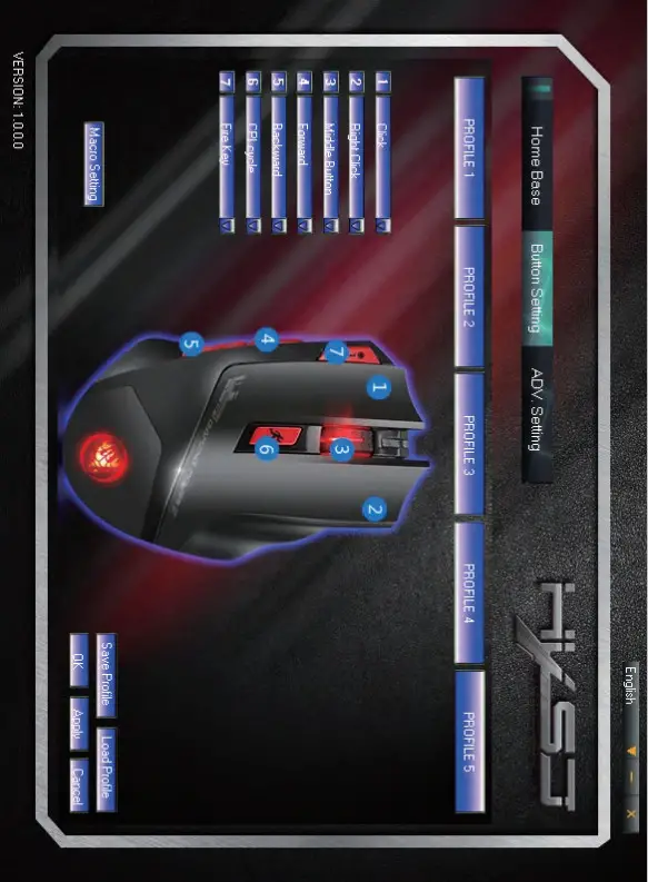 HXSJ T88 Macro Definition Programmable Wireless Charging Gaming Mouse - fig 1