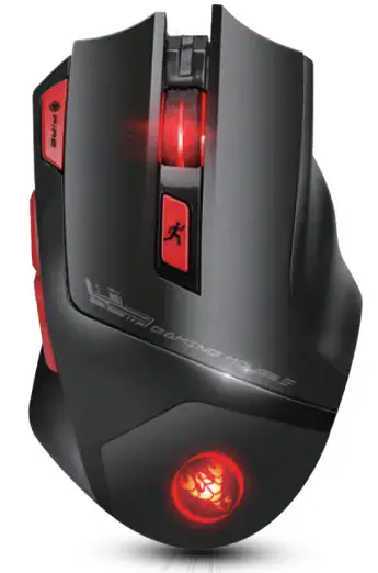 HXSJ T88 Macro Definition Programmable Wireless Charging Gaming Mouse