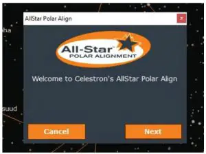 All-Star Polar Alignment Interface