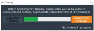PEC Training Interface