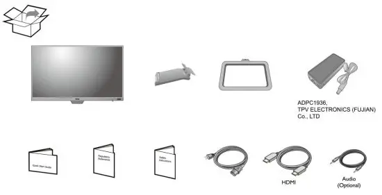 BenQ EW Series 28 Inch LCD Monitor - figure 1