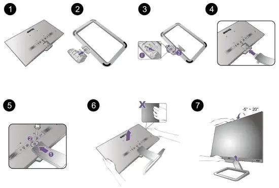 BenQ EW Series 28 Inch LCD Monitor - figure 3