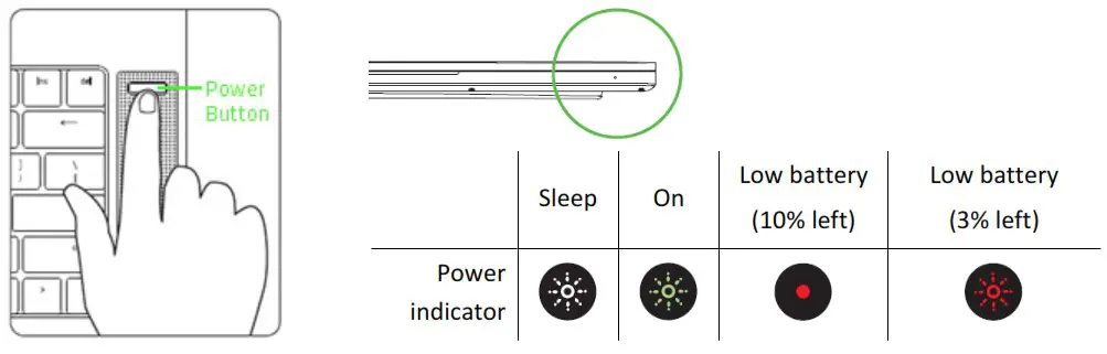 RAZER RZ09 0370 Blade 14 Inch Gaming Laptop - SETTING UP YOUR LAPTOP 2