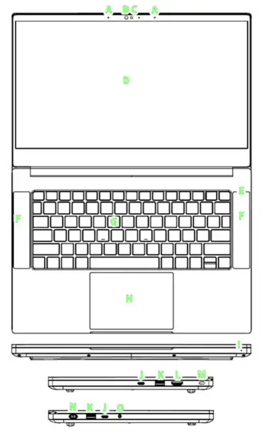 RAZER RZ09 0370 Blade 14 Inch Gaming Laptop - WHAT’S INSIDE