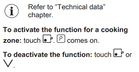 AEG ILB64334CB Induction Hob User Manual - PowerBoost