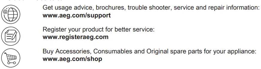 AEG ILB64334CB Induction Hob User Manual - Visit our website