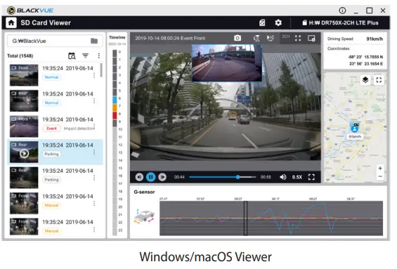 PITTASOFT DR750X LTE Plus Car Dash Cam-fig15