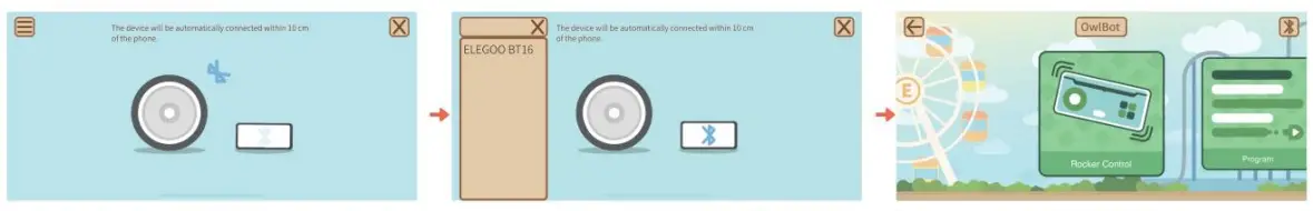 ELEGOO OwlBot Smart Robot Car Kit - mode