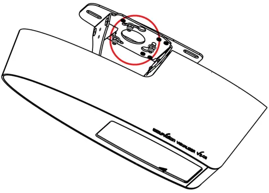 Installation of WolfVision‘s Ceiling Mount