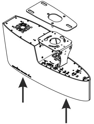Installation of WolfVision‘s Ceiling Mount