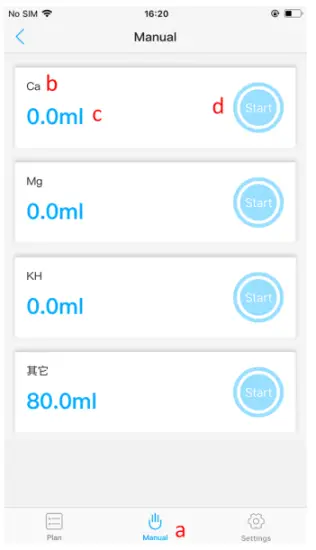 Manual Titration Page