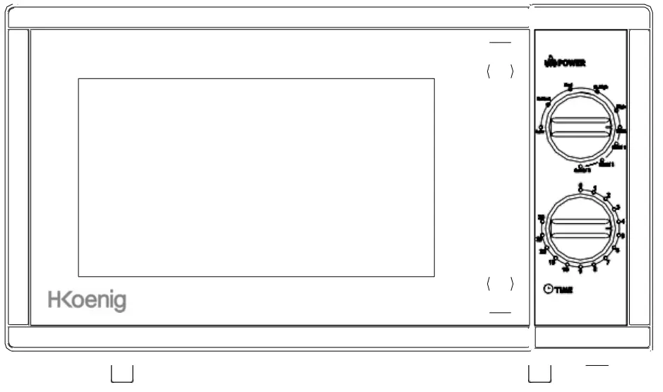 H Koenig VIO 7 Microwave Oven