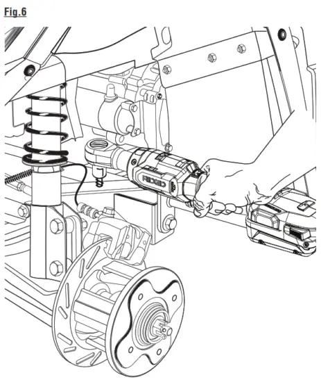 RIDGID R866012 18 Volt 1 2 Inch Brushless Ratchet - Fig.6
