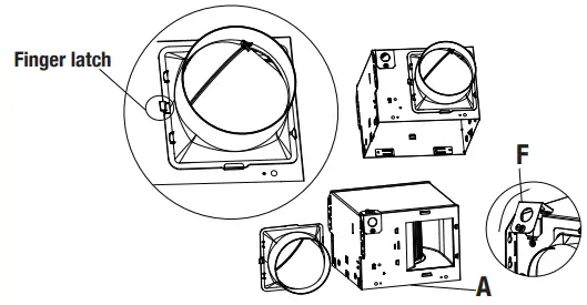 Remove the duct connector