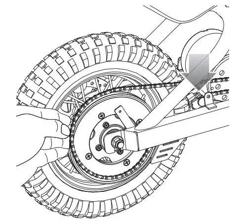 Razor SX500 Dirt Rocket McGrath Electric Motocross Bike FFP - figure 39