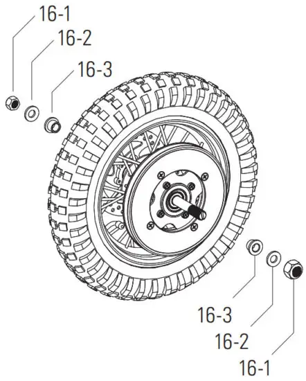 Razor SX500 Dirt Rocket McGrath Electric Motocross Bike FFP - figure 41