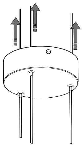 artika PDT SWR Swirl Pendant LED Light Fixture - Fig 6