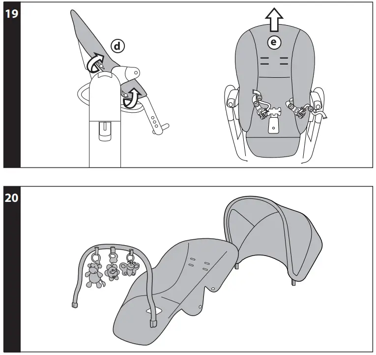 Peg-Perego H0T 114529 Tatamia High Chair - fig 1