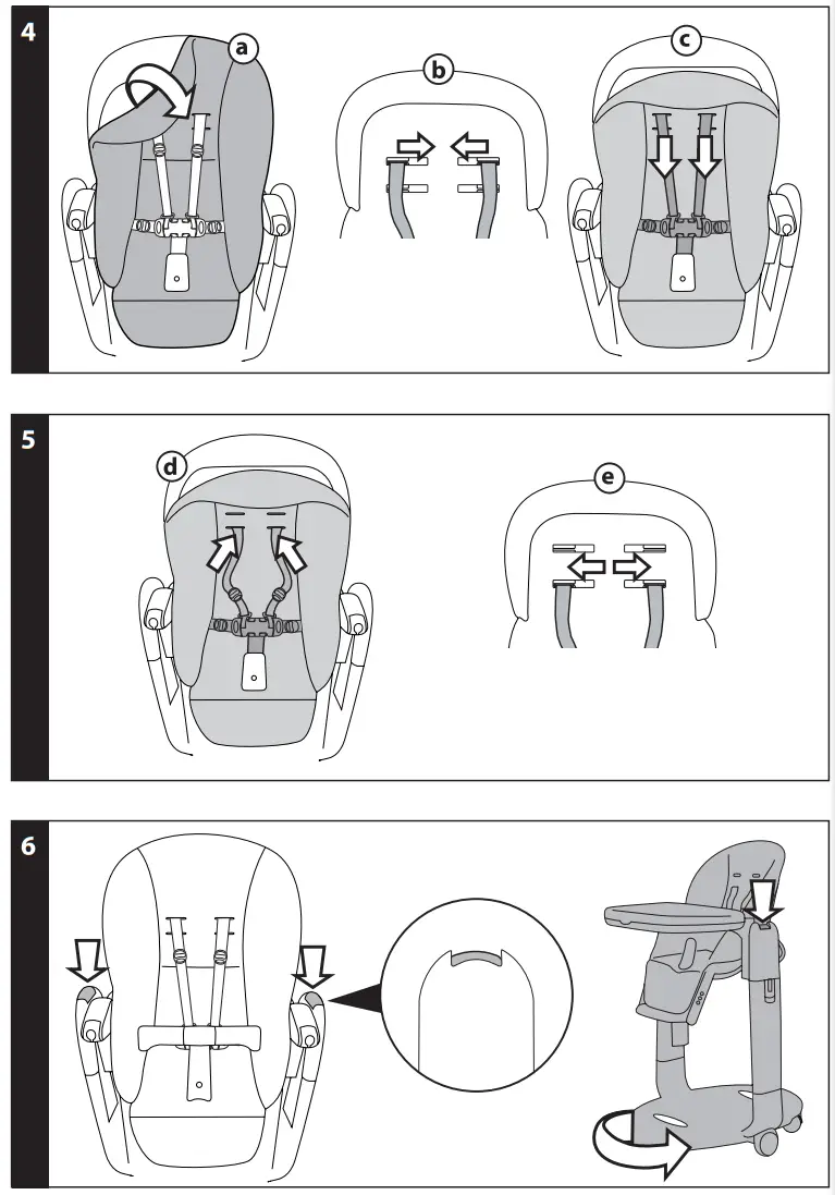 Peg-Perego H0T 114529 Tatamia High Chair - fig 6