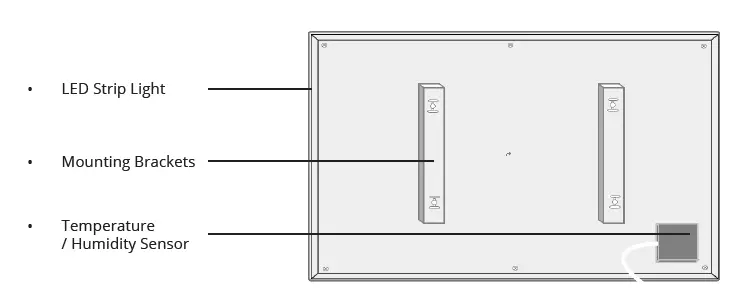 BVF B08RHTDCM8 Adelig Series Smart Mirror fig 3